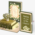 Ornate Books Thinking of You Pop-Up Card and Sentiment Set