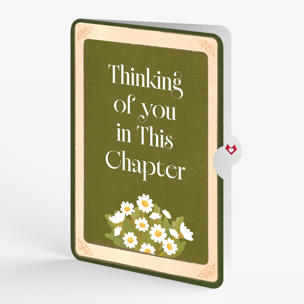 Ornate Books Thinking of You Pop-Up Card and Sentiment Set