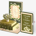 Ornate Books Anniversary Pop-Up Card and Sentiment Set