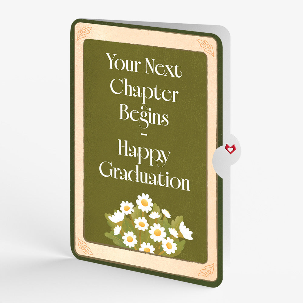 Ornate Books Graduations Pop-Up Card and Sentiment Set