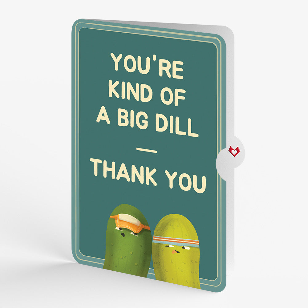 Playful Pickleball Thank You Pop-Up Card and Sentiment Set