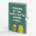 Playful Pickleball Thinking of You Pop-Up Card and Sentiment Set