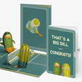 Playful Pickleball Congratulations Pop-Up Card and Sentiment Set