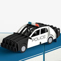 Police Car Thank You Pop-Up Card and Sentiment Set