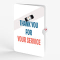 Police Car Thank You Pop-Up Card and Sentiment Set