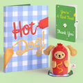 'Hot Dog!' Thank You Plushpop Card and Sentiment Set