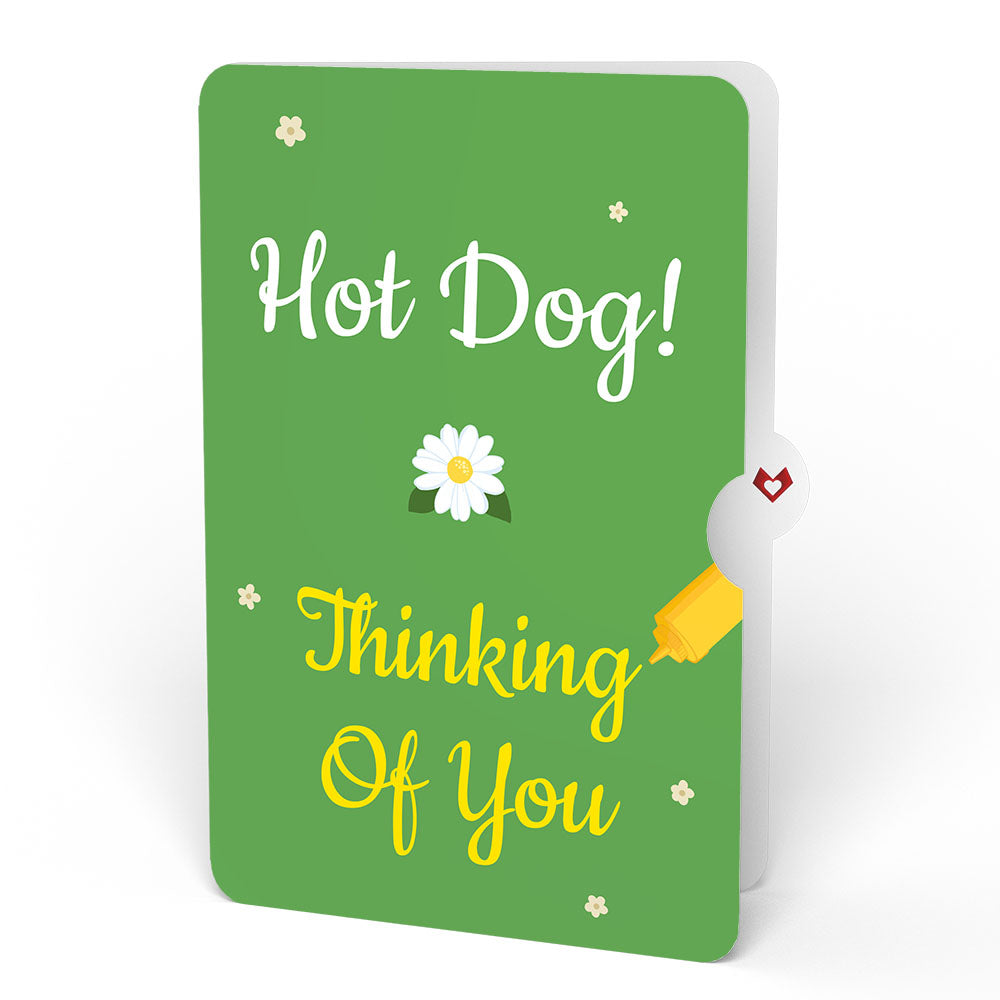 'Hot Dog!' Thinking of You Plushpop Card and Sentiment Set