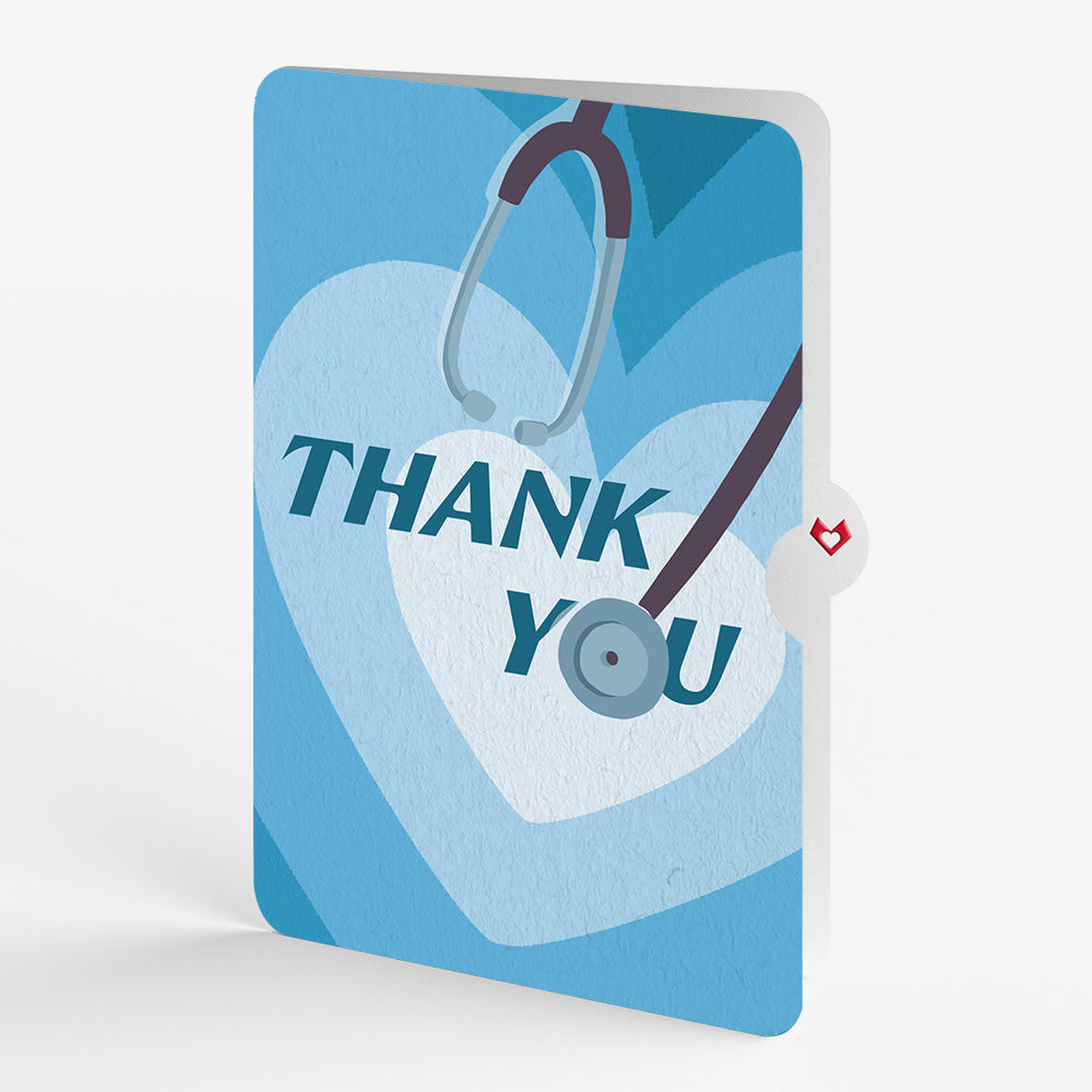 Doctor Thank You Pop-Up Card and Sentiment Set