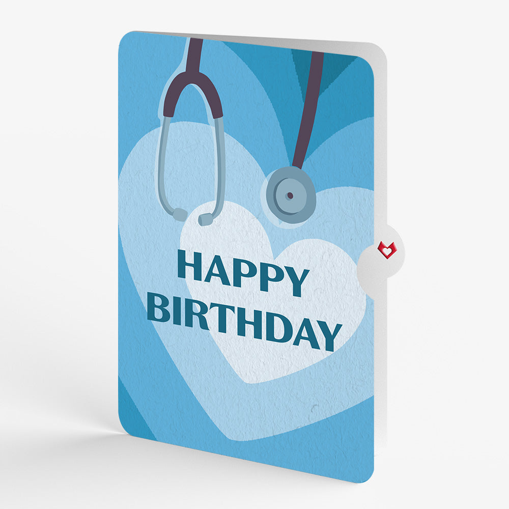 Doctor Birthday Pop-Up Card and Sentiment Set