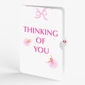 Ballet Slippers Thinking of You Pop-Up Card and Sentiment Set