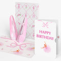 Ballet Slippers Birthday Pop-Up Card and Sentiment Set