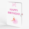 Ballet Slippers Birthday Pop-Up Card and Sentiment Set