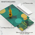 Saxophone Anniversary Pop-Up Card and Sentiment Set