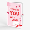 Crafty Love Cat Thinking of You Pop-Up Card and Sentiment Set