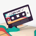 The Perfect Mixtape Anniversary Pop-Up Card and Sentiment Set