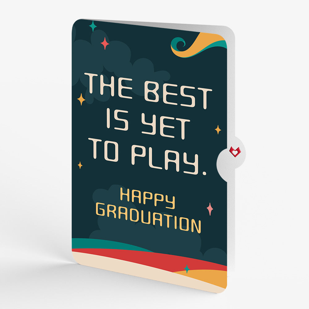 The Perfect Mixtape Graduations Pop-Up Card and Sentiment Set