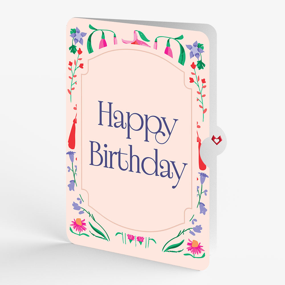 Whimsical Hummingbird Birthday Pop-Up Card and Sentiment Set