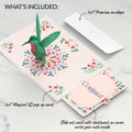 Whimsical Hummingbird Congratulations Pop-Up Card and Sentiment Set