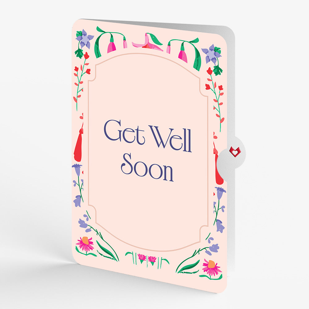 Whimsical Hummingbird Get Well Pop-Up Card and Sentiment Set