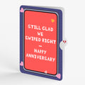So Glad We Swiped Right Anniversary Pop-Up Card and Sentiment Set