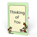 Quiet Moment Koi Pond Thinking of You Suncatcher Card and Sentiment Set