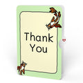 Quiet Moment Koi Pond Thank You Suncatcher Card and Sentiment Set