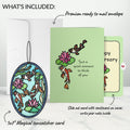 Quiet Moment Koi Pond Anniversary Suncatcher Card and Sentiment Set