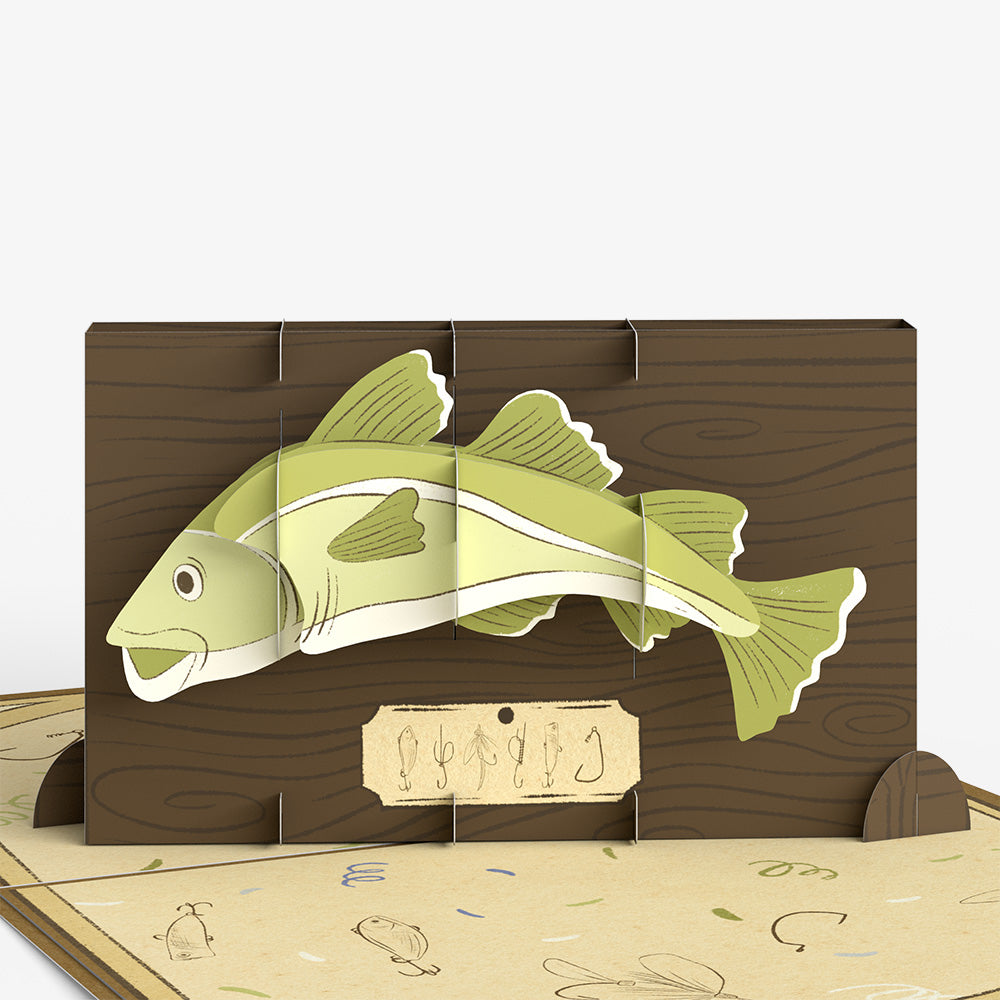 Cod Plaque Birthday Pop-Up Card and Sentiment Set