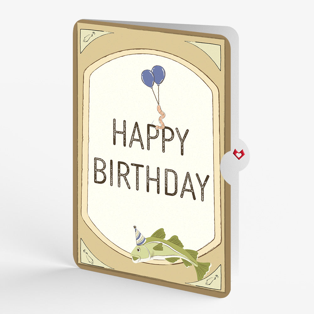 Cod Plaque Birthday Pop-Up Card and Sentiment Set