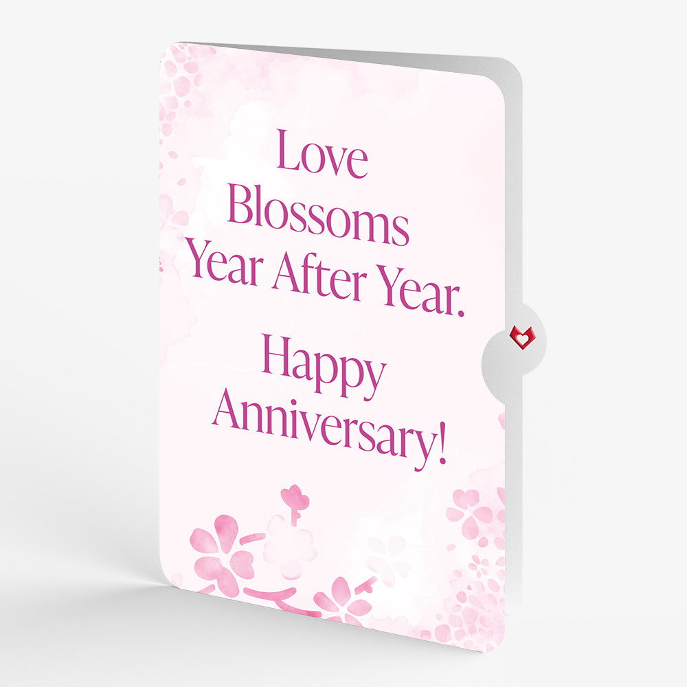 Cherry Blossom Anniversary Pop-Up Card and Sentiment Set