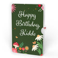 'Happiest Birthday Wishes' Floral Field Mouse Plushpop Card and Sentiment Set for Kid