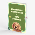 Playful Golden Retriever Sympathy Pop-Up Card and Sentiment Set