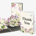 Born to Bloom: April Birth Month Flowers Thank You Pop-Up Card and Sentiment Set