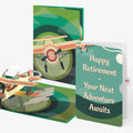 Vintage Plane Retirement Pop-Up Card and Sentiment Set