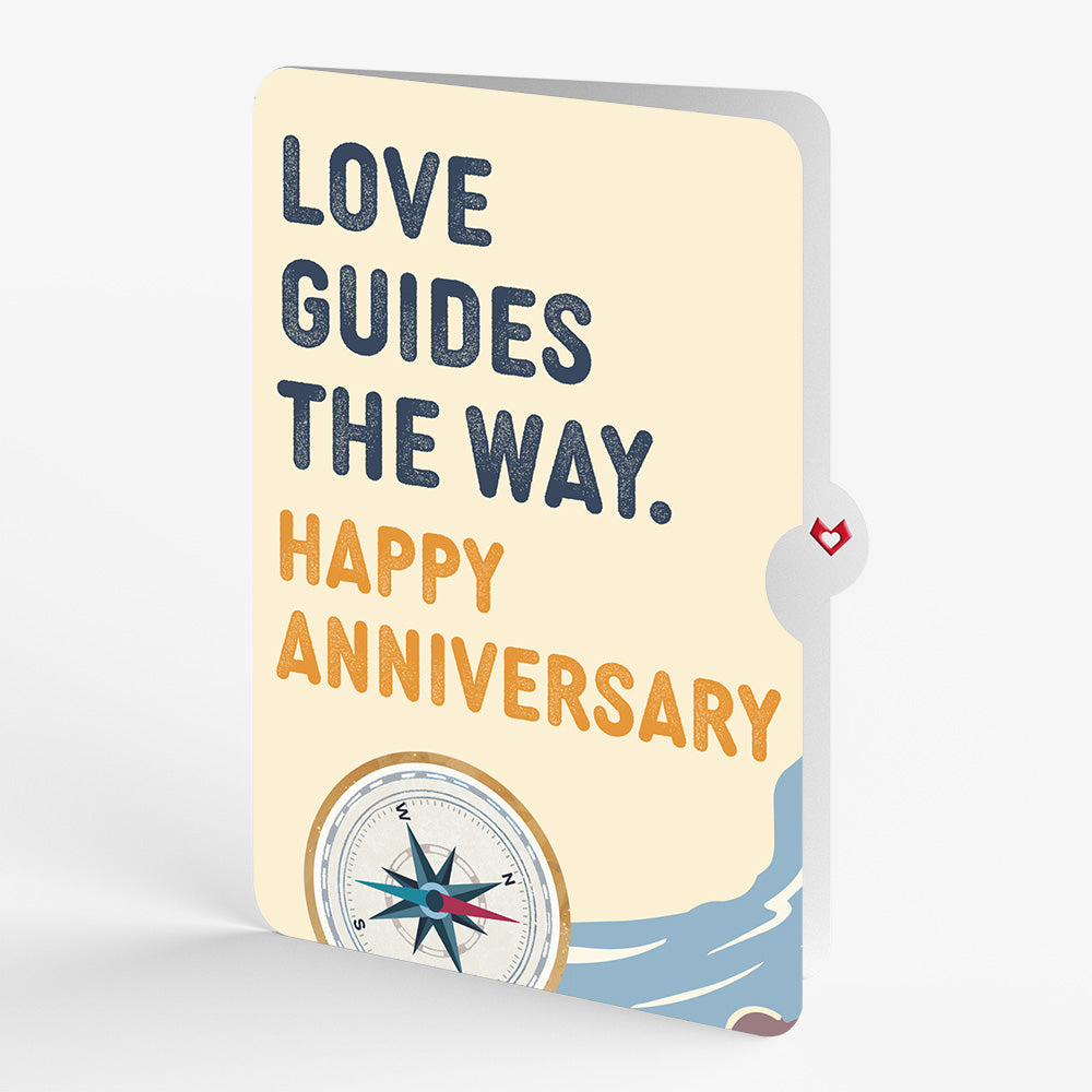 Classic Compass Anniversary Pop-Up Card and Sentiment Set