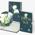 Calla Lily Thank You Pop-Up Card and Sentiment Set