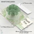 Willow Tree Doves Thank You Pop-Up Card and Sentiment Set