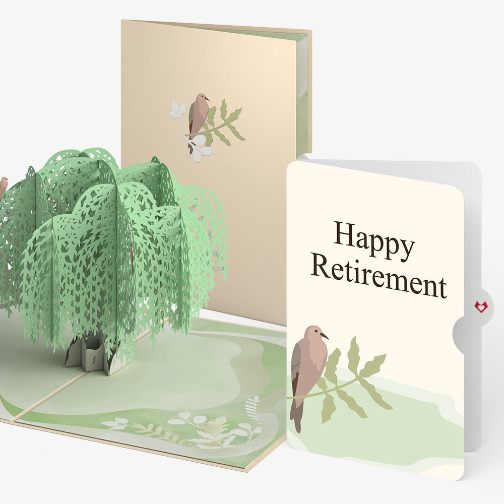 Willow Tree Doves Retirement Pop-Up Card and Sentiment Set