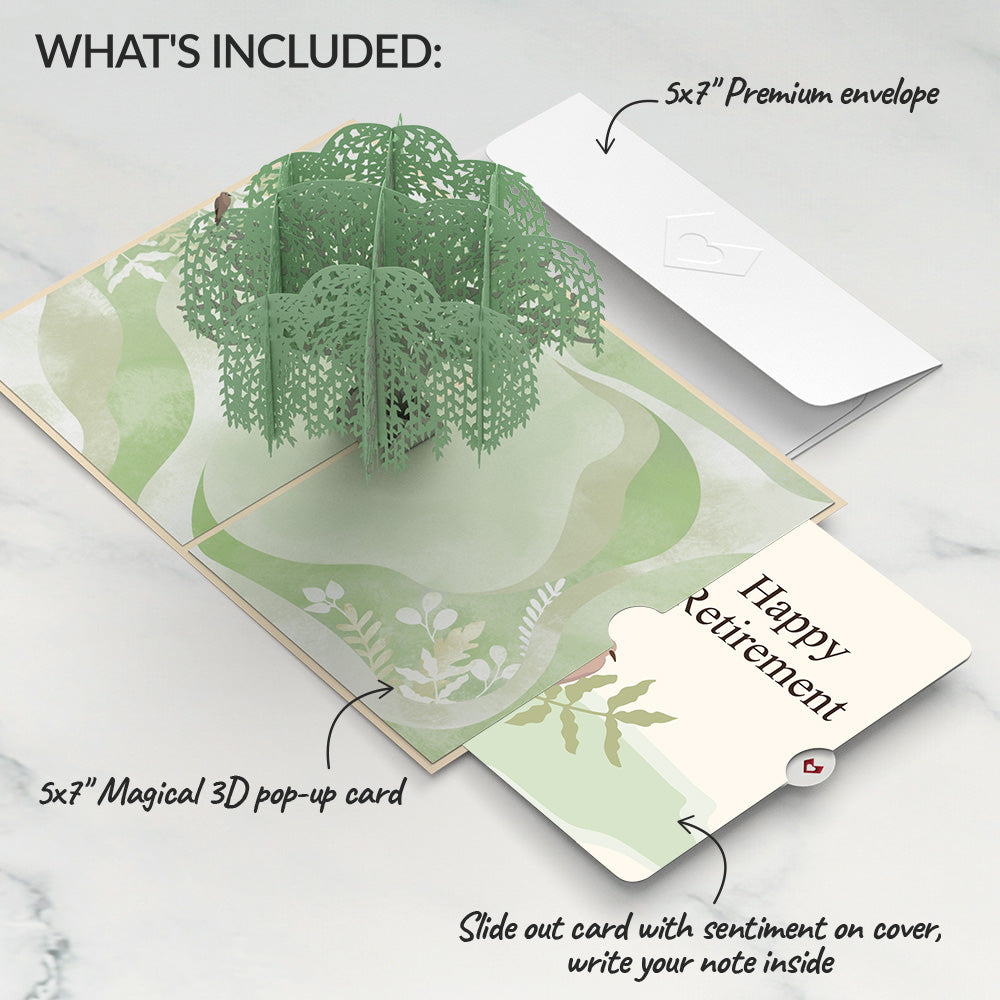 Willow Tree Doves Retirement Pop-Up Card and Sentiment Set
