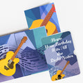 Acoustic Guitar Birthday Pop-Up Card and Sentiment Set
