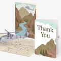 Helicopter Thank You Pop-Up Card and Sentiment Set