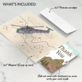 Helicopter Thank You Pop-Up Card and Sentiment Set