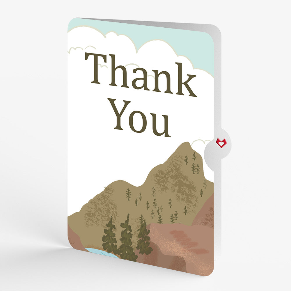 Helicopter Thank You Pop-Up Card and Sentiment Set