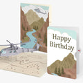 Helicopter Birthday Pop-Up Card and Sentiment Set