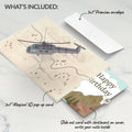 Helicopter Birthday Pop-Up Card and Sentiment Set