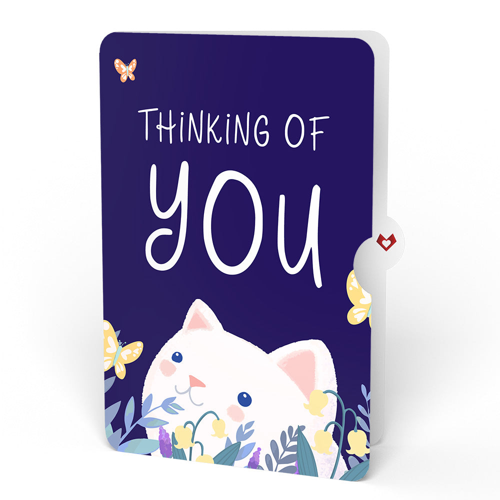 'Hi!' Butterfly Thinking of You Plushpop Card and Sentiment Set