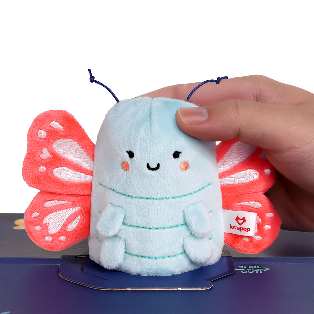 'Hi!' Butterfly Thank You Plushpop Card and Sentiment Set