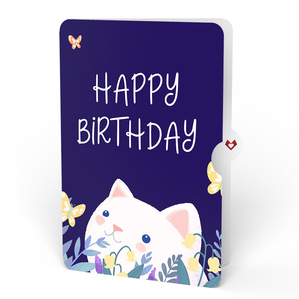 'Hi!' Butterfly Birthday Plushpop Card and Sentiment Set