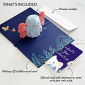 'Hi!' Butterfly Graduations Plushpop Card and Sentiment Set