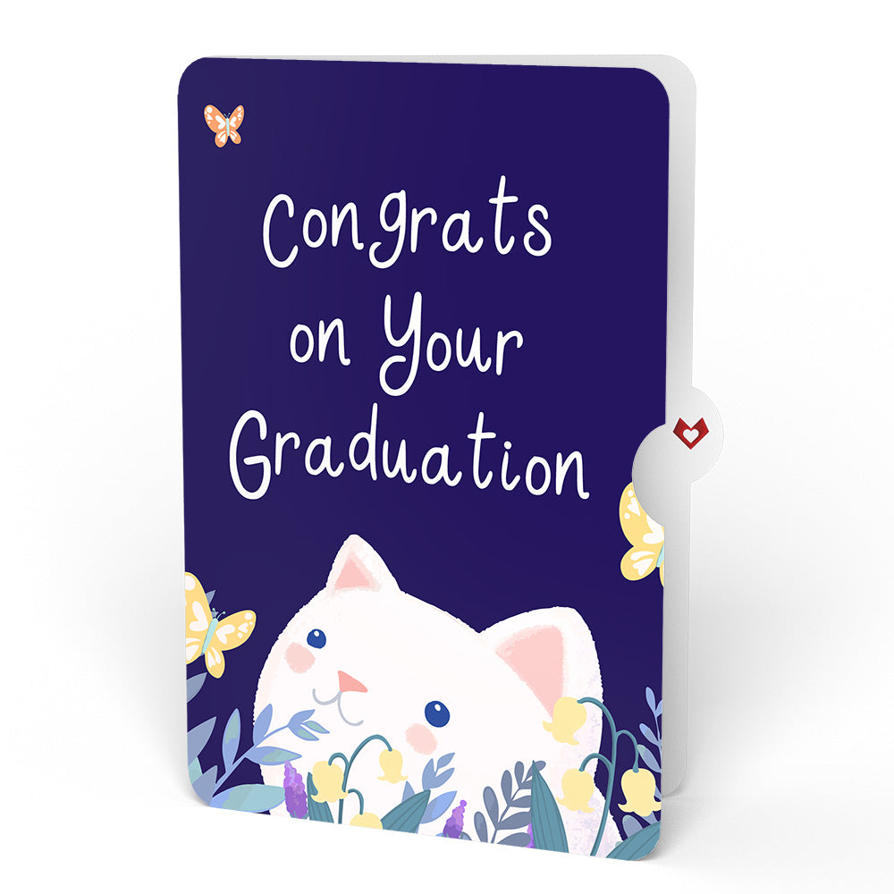 'Hi!' Butterfly Graduations Plushpop Card and Sentiment Set